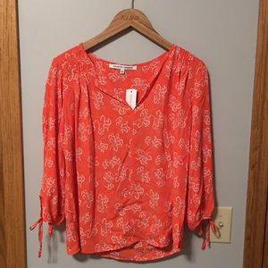 Zimmerman Tie Sleeve Blouse Collective Concepts